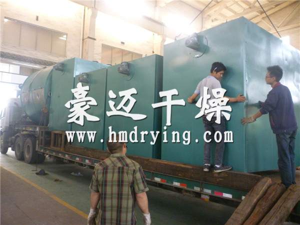 豪迈干燥GMP药用热风循环烘箱发货