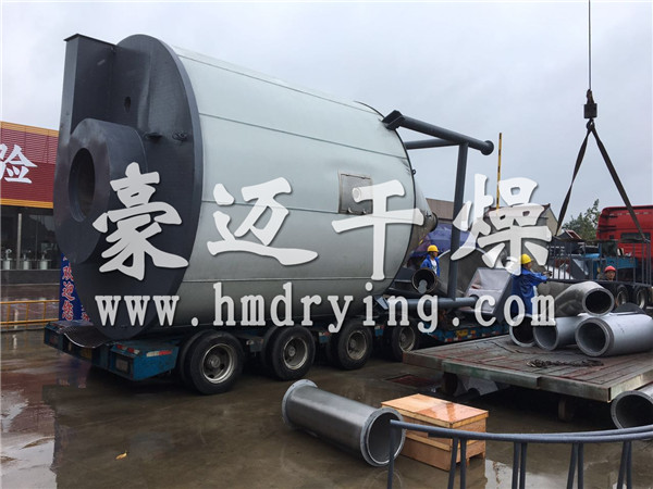 海南瑞今大型猪血专用喷雾干燥机发货现场