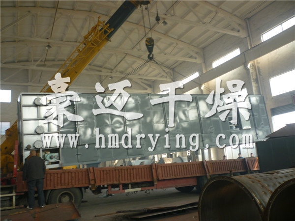 燃棒（牛粪木屑混合物）专用带式干燥机